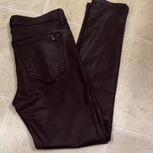 Joe's Jeans Rich Burgundy Denim